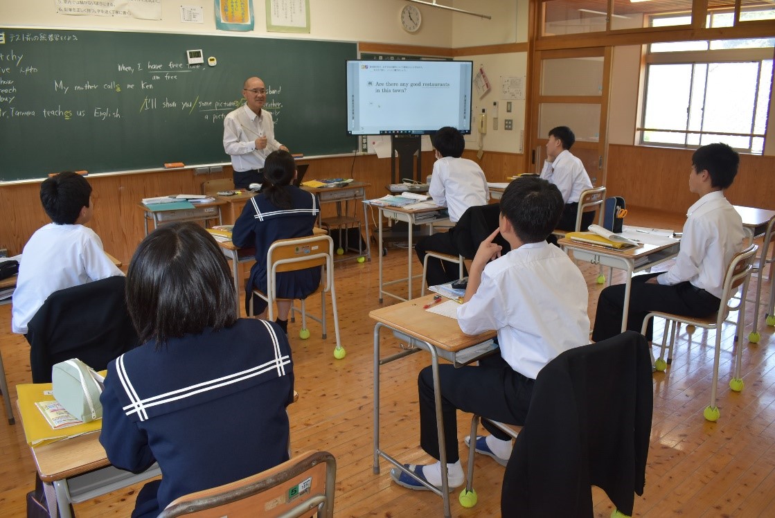 中学部の授業風景